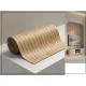 Öntapadós PVC panel, 280 x 60 cm, Érett tölgy lambéria minta