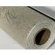 Öntapadós PVC tapéta, 280 x 60 cm, Glamour - Fehérarany örvény mintás