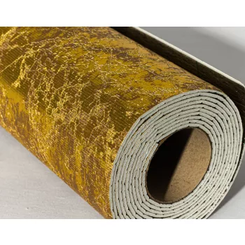   Öntapadós PVC tapéta, 280 x 60 cm, Glamour - Arany kéreg mintás