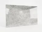Öntapadós PVC csempepanel, Nagy méretű 60x100 cm, Fényes szürke márvány