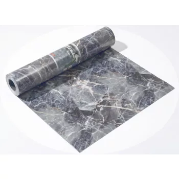   Öntapadós PVC panel, 280 x 60 cm, Sötét márvány mintás