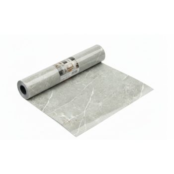 Öntapadós PVC panel, 280 x 60 cm, Sötétszürke márvány