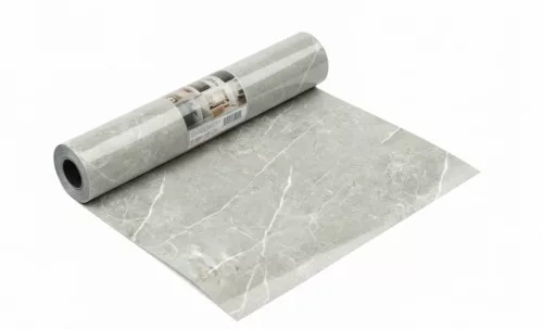 Öntapadós PVC panel, 280 x 60 cm, Sötétszürke márvány