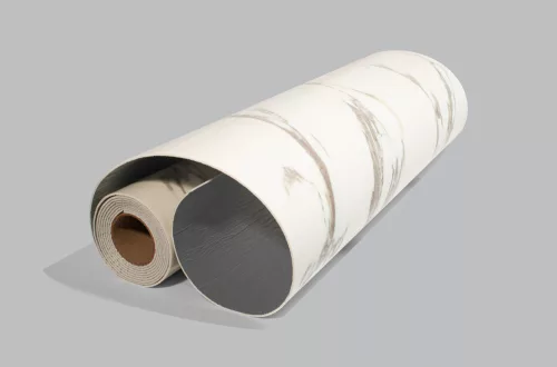 Öntapadós PVC panel, 280 x 60 cm, Fehér-szürke márvány