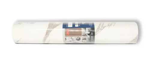 Öntapadós PVC panel, 280 x 60 cm, Fehér-szürke márvány