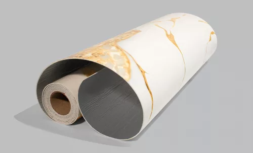 Öntapadós PVC panel, 280 x 60 cm, Világos-barna márvány