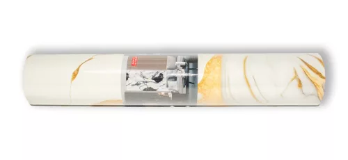 Öntapadós PVC panel, 280 x 60 cm, Világos-barna márvány