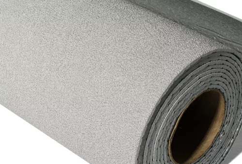 Öntapadós PVC tapéta, 280 x 60 cm, Világos szürke nyomott mintás