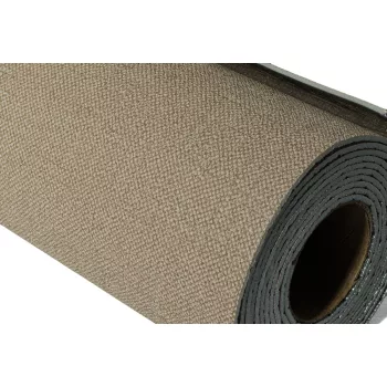   Öntapadós PVC tapéta, 280 x 60 cm, Világos barna szövött minta