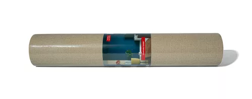 Öntapadós PVC tapéta, 280 x 60 cm, Világos barna szövött minta