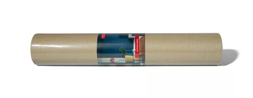 Öntapadós PVC tapéta, 280 x 60 cm, Világos barna függőleges csík minta