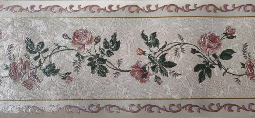 Rózsás bordűr (0,134x5 m)
