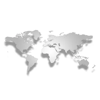 Fotótapéta 3D World Map, 368 x 254 cm