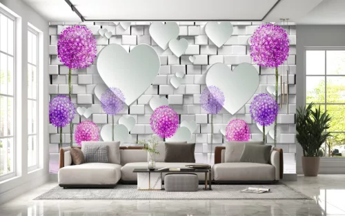 Fotótapéta 3d Modern Art Composition, 368 x 254 cm