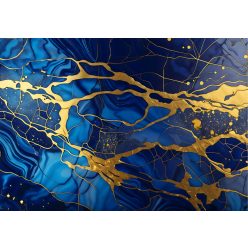 Fotótapéta Gilded Rivers on Sapphire, 312 x 219 cm