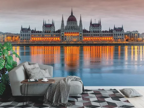 Fotótapéta Parliament Building in Budapest, 368 x 254 cm
