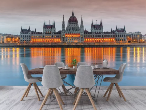 Fotótapéta Parliament Building in Budapest, 368 x 254 cm