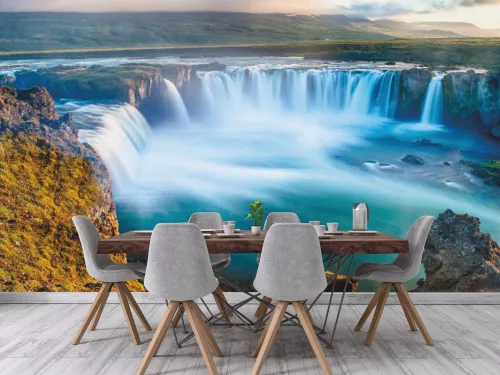 Fotótapéta Godafoss Waterfall, 368 x 254 cm