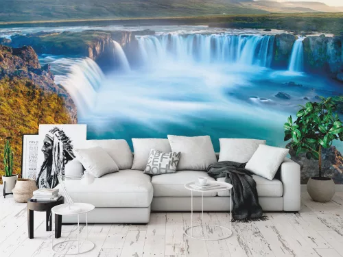 Fotótapéta Godafoss Waterfall, 368 x 254 cm