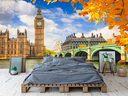 Fotótapéta Big Ben and Westminster, 368 x 254 cm
