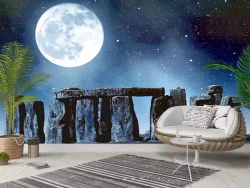 Fotótapéta Stonehenge by Night, 368 x 254 cm