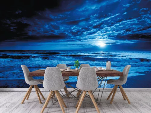 Fotótapéta Midnight Blue Ocean, 368 x 254 cm