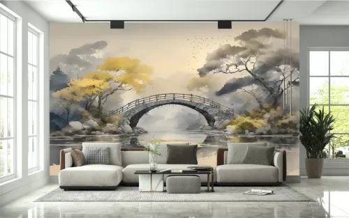 Fotótapéta Ethereal Bridge, 312 x 219 cm