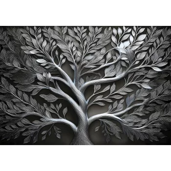Majestic Silver Tree fotótapéta, 312 x 219 cm