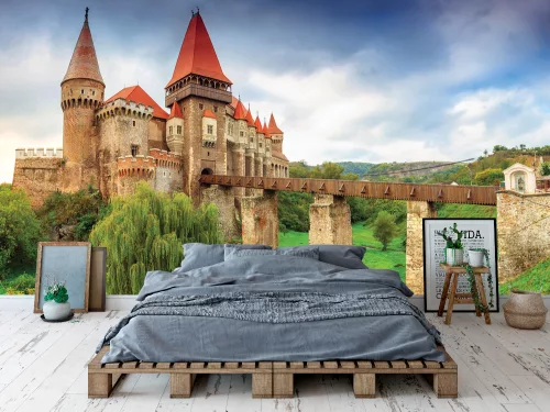 Fotótapéta Transylvanian Corvin Castle, 368 x 254 cm