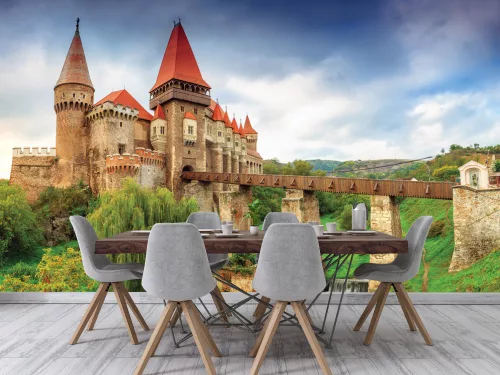 Fotótapéta Transylvanian Corvin Castle, 368 x 254 cm