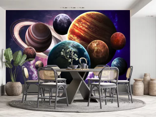 Fotótapéta The Planets of the Solar System, 368 x 254 cm