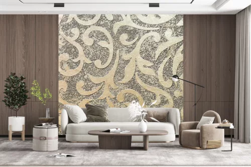 Fotótapéta Art Deco Stucco Texture, 208 x 208 cm