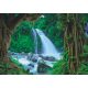 Fotótapéta Waterfall in the Nepal Jungle, 400 x 260 cm