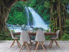 Fotótapéta Waterfall in the Nepal Jungle, 400 x 260 cm