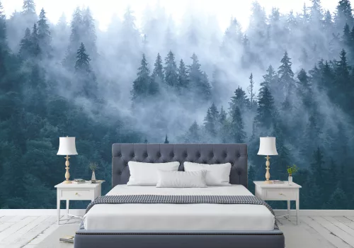 Fotótapéta Misty Mountain Landscape, 368 x 254 cm