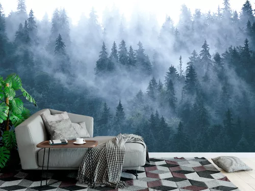 Fotótapéta Misty Mountain Landscape, 368 x 254 cm