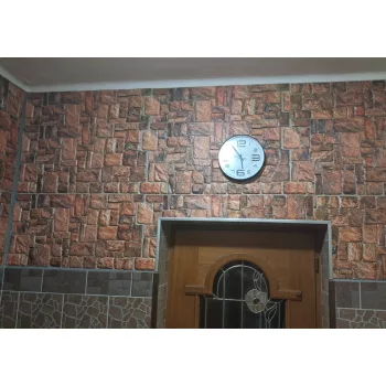 3D PVC falpanel Natúr kő mintás