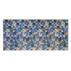 3D PVC falpanel Mosaic Sea Breeze