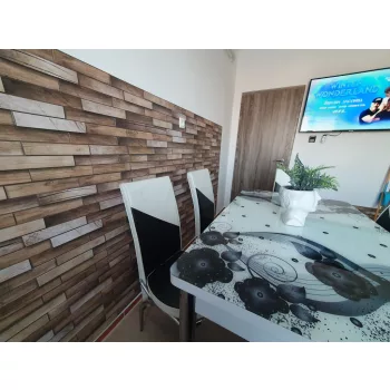 3D PVC falpanel Mogyorófa mintás