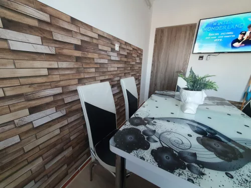 3D PVC falpanel Mogyorófa mintás