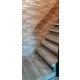 3D PVC falpanel Bézs tégla mintás