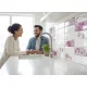 3D PVC falpanel Virág mintás