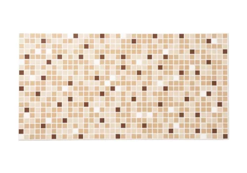 3D PVC falpanel Toszkán mozaik mintás