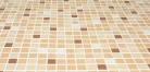 3D PVC falpanel Toszkán mozaik mintás