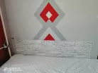 3D PVC falpanel Világosszürke palakő mintás