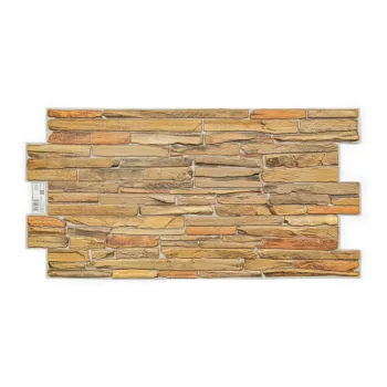 3D PVC falpanel La Manche mintás