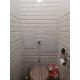 3D PVC falpanel Fényes fehér metrócsempe mintás szürke fugával