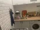 3D PVC falpanel Fényes fehér metrócsempe mintás szürke fugával