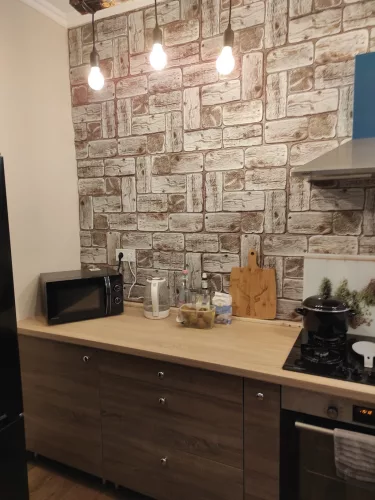 3D PVC falpanel Fehér farönkök mintás