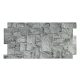 3D PVC falpanel Natural grey stone